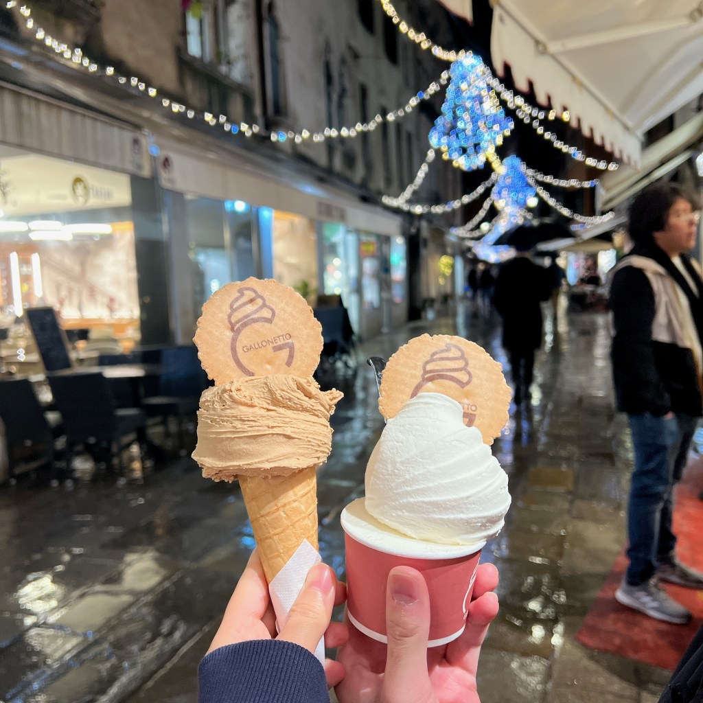 Kinh nghiệm du lịch châu Âu tự túc của Hành - Kem Ý