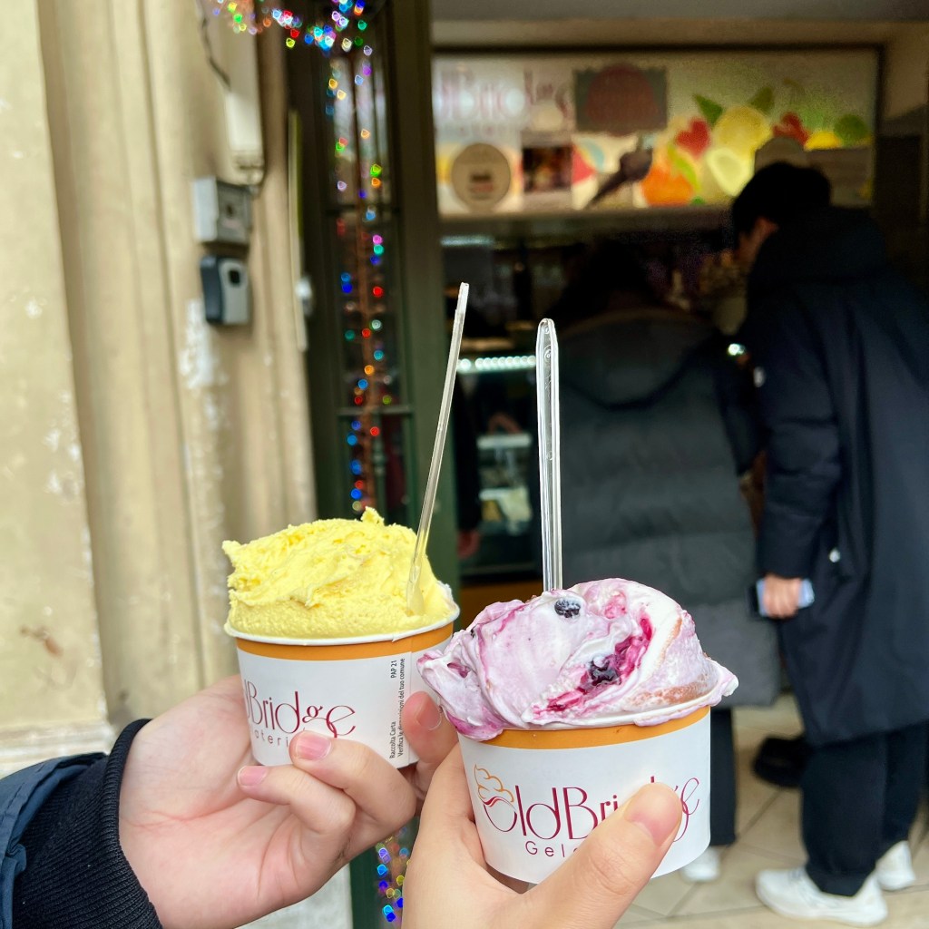 Kinh nghiệm du lịch châu Âu tự túc của Hành - Gelato siêu ngon gần Vatican
